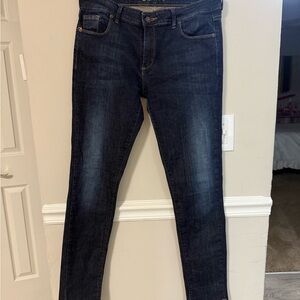Women's Skinny Jeans - Dark Blue